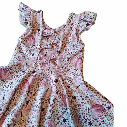 Bow Back Dress