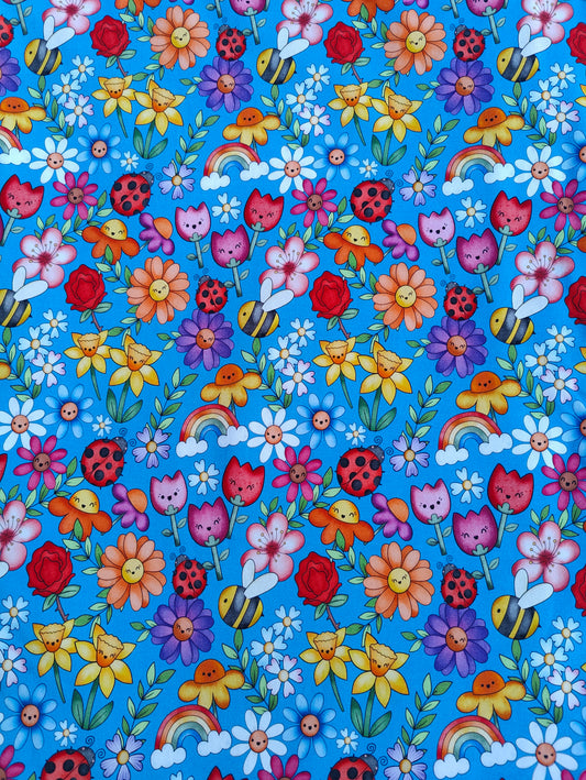 Bright Blue Spring