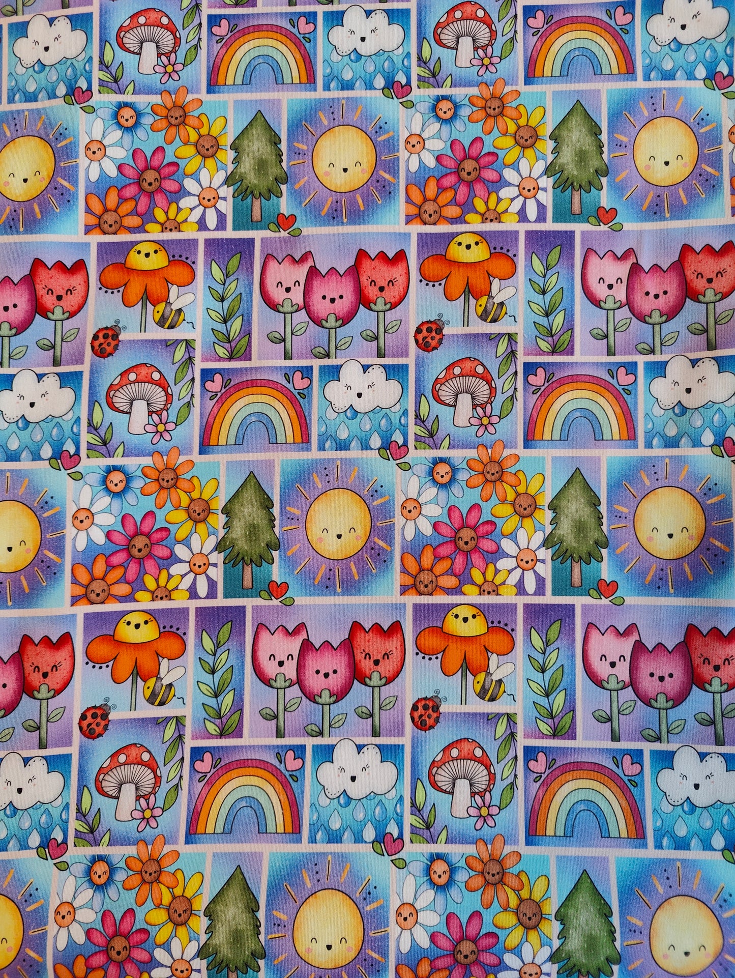 Patchwork spring