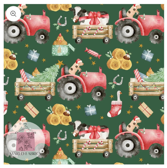 Christmas Tractors