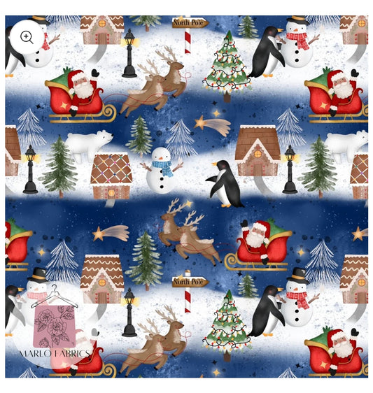 Santa stripes