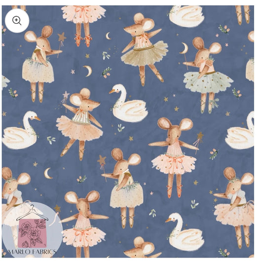 Blue Dotty Mouse