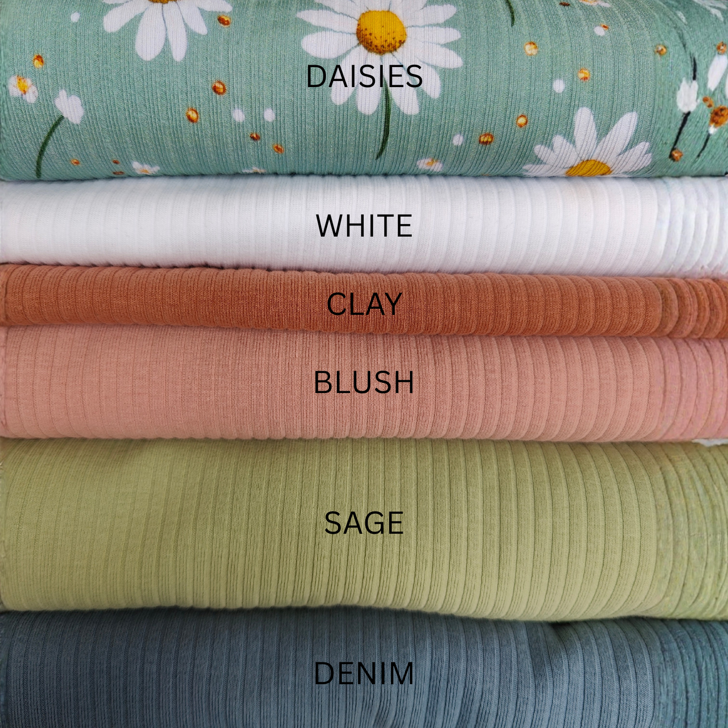 Ribbed Jersey Options